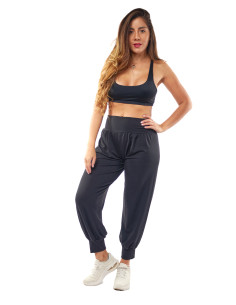 Calza bombacha poliviscosa negra de mujer marca Kalypzo 1