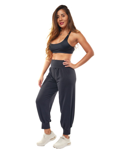 Calza bombacha poliviscosa negra de mujer marca Kalypzo 3