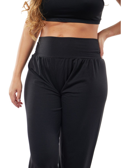 Calza bombacha poliviscosa negra de mujer marca Kalypzo 5 Calza bombacha poliviscosa negra de mujer marca Kalypzo 5