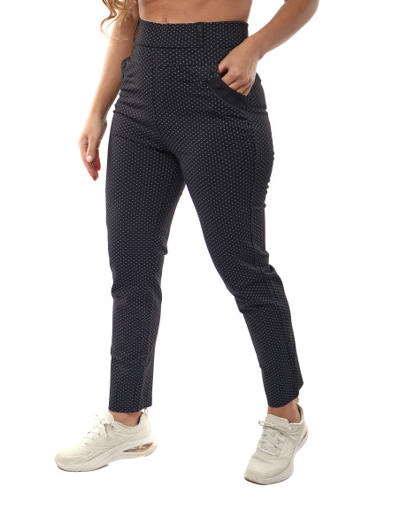 Calza diseño puntos de mujer marca Kalypzo 3