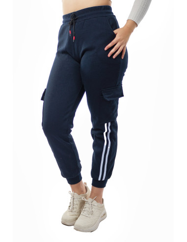 Jogger polar negro de mujer 1