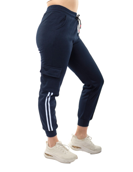 Jogger polar negro de mujer 3 Jogger polar negro de mujer 3