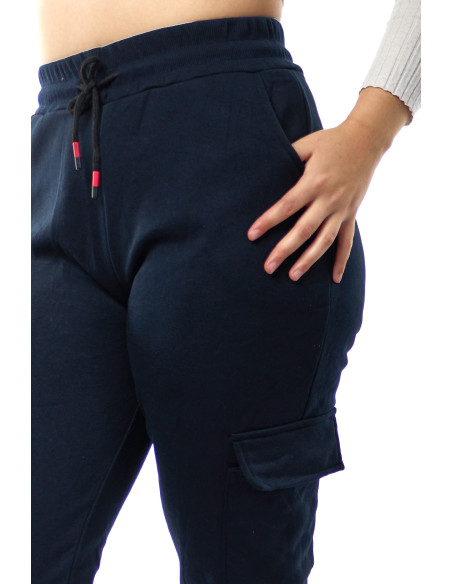 Jogger polar negro de mujer 5 Jogger polar negro de mujer 5