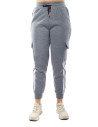 Jogger polar gris de mujer 1