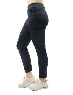 Calza chiporro negra de mujer 1 2