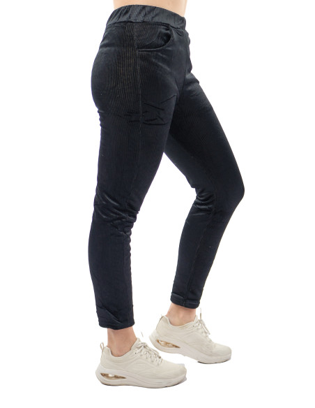 Calza chiporro negra de mujer 3 Calza chiporro negra de mujer 3