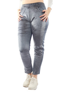 Calza chiporro gris de mujer 1