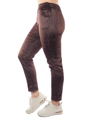 Calza chiporro cafe de mujer 2