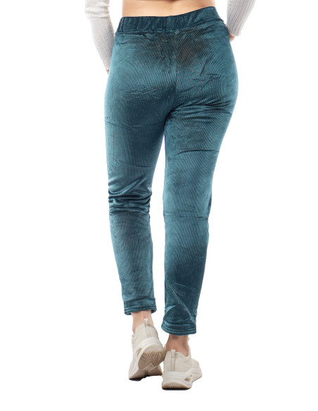 Calza chiporro verde azulado de mujer marca Kalypzo 4 Calza chiporro verde azulado de mujer marca Kalypzo 4