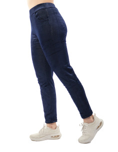 Calza chiporro azul marino de mujer marca Kalypzo 1 2