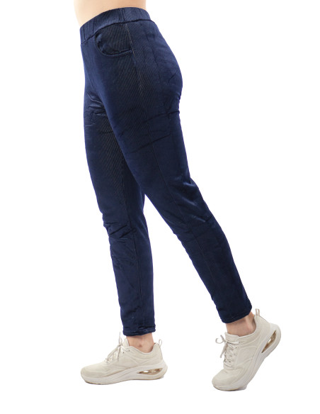 Calza chiporro azul marino de mujer marca Kalypzo 2 Calza chiporro azul marino de mujer marca Kalypzo 2