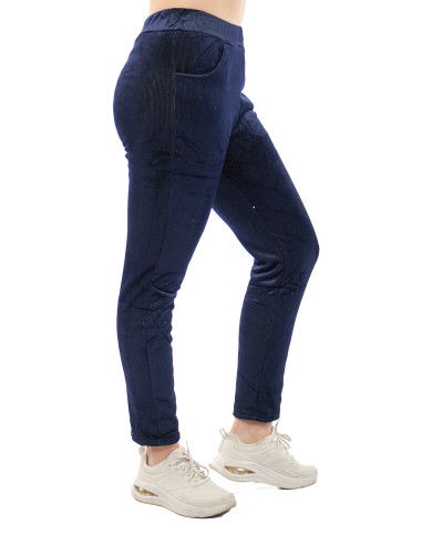 Calza chiporro azul marino de mujer marca Kalypzo 3