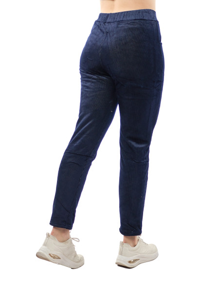 Calza chiporro azul marino de mujer marca Kalypzo 4 Calza chiporro azul marino de mujer marca Kalypzo 4