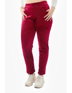 Calza chiporro burdeo de mujer marca Kalypzo 1