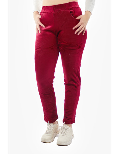 Calza chiporro burdeo de mujer marca Kalypzo 1