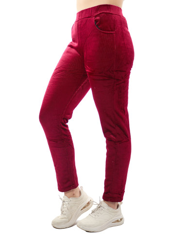 Calza chiporro burdeo de mujer marca Kalypzo 2