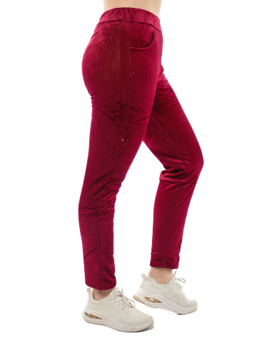 Calza chiporro burdeo de mujer marca Kalypzo 3