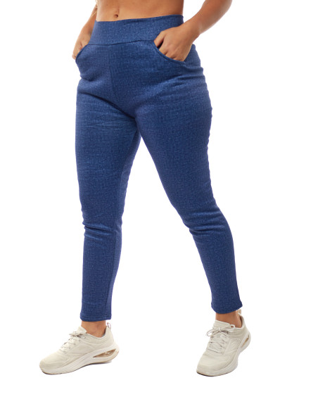 Calza Plush Blue Jeans